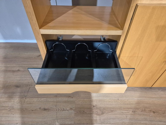 Image 1 of Hulsta Castelijn Tv Meubel - Tv Trolley - Wit - Eikenhout