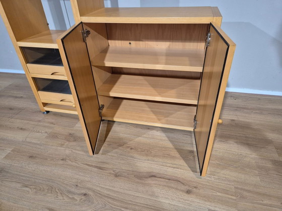 Image 1 of Hulsta Castelijn Tv Meubel - Tv Trolley - Wit - Eikenhout