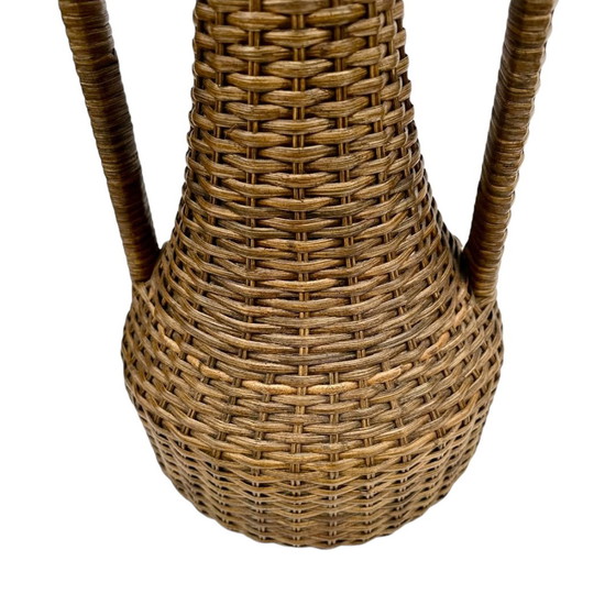 Image 1 of Vintage Rotan vloerlamp