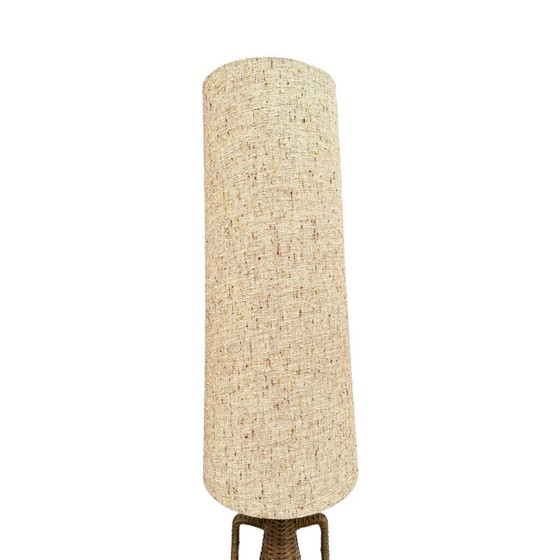 Image 1 of Vintage Rotan vloerlamp