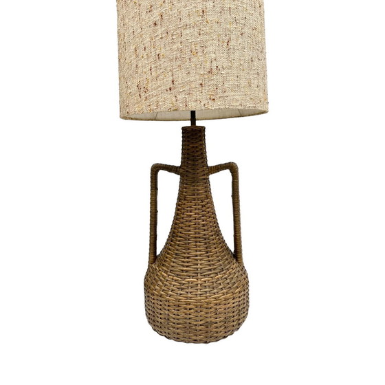 Image 1 of Vintage Rotan vloerlamp