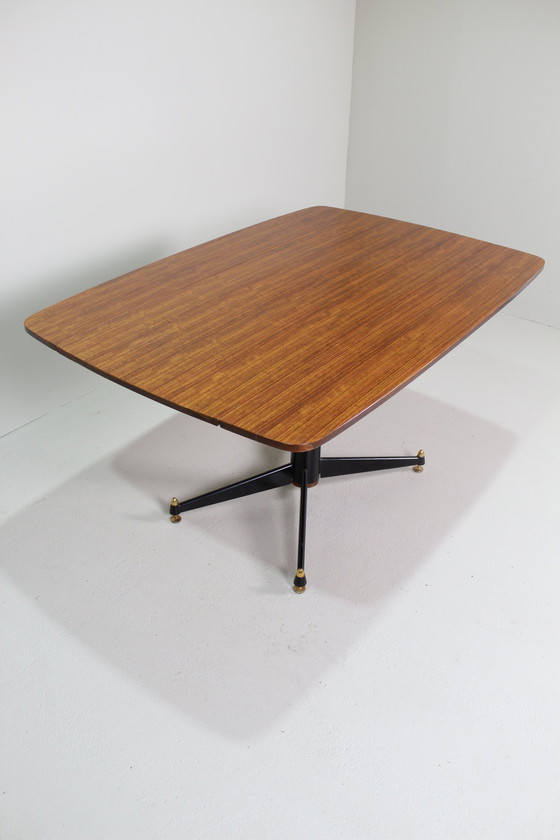 Image 1 of Vintage Uitklapbare Eettafel, G-Plan - Brits Design, Ovaal, Jaren '60