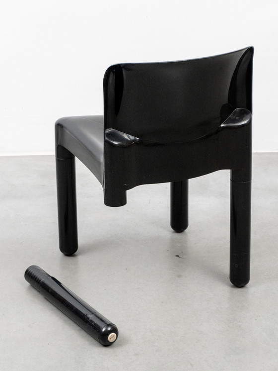 Image 1 of 4x Kartell Stoelen Model 4875 van Carlo Bartoli