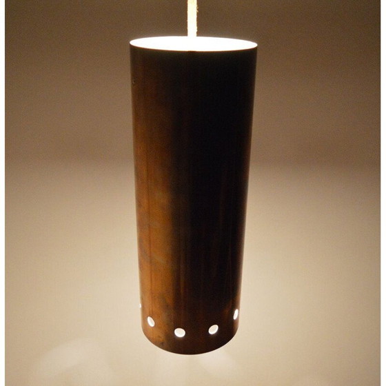 Image 1 of Vintage Finse hanglamp in messing - jaren 1960