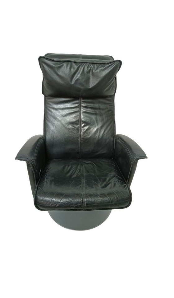 Image 1 of Zweedse Lededen Fauteuil, Anderssons 