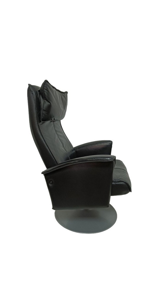 Image 1 of Zweedse Lededen Fauteuil, Anderssons 