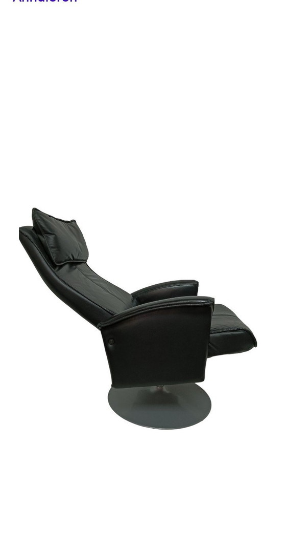 Image 1 of Zweedse Lededen Fauteuil, Anderssons 