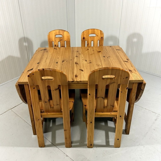 Image 1 of Karin Mobring Grote Hangoor Eettafel Ikea 1970-80'S