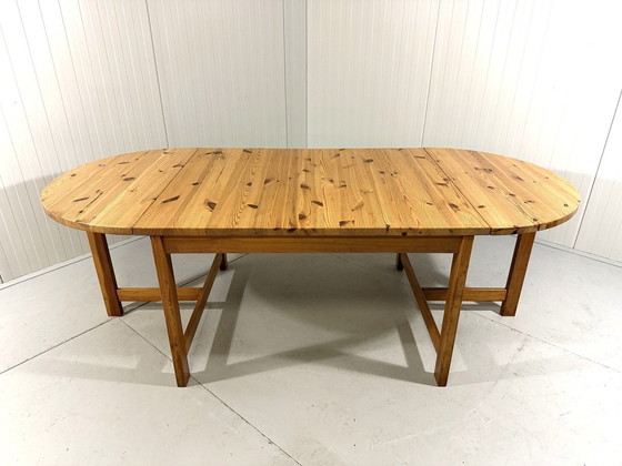 Image 1 of Karin Mobring Grote Hangoor Eettafel Ikea 1970-80'S