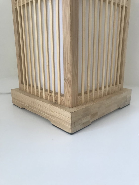 Image 1 of Vintage Bamboe tafellamp