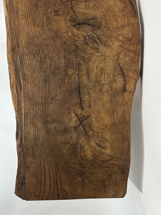 Image 1 of Primitief Brutalistisch Bankje Of Salontafel