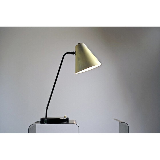Image 1 of Vintage model 303 bureaulamp van Jacques Biny voor Luminalite, Frankrijk 1950