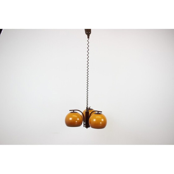 Image 1 of Vintage hanglamp van metaal en kunststof, Hongarije 1970