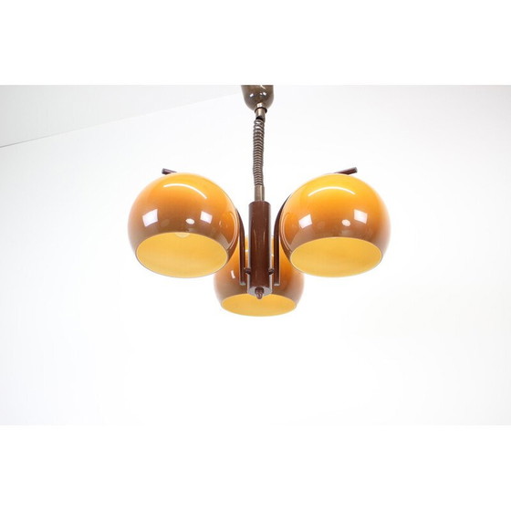 Image 1 of Vintage hanglamp van metaal en kunststof, Hongarije 1970