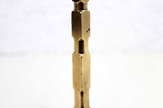 Image 1 of Modernistische bronzen kandelaar 60