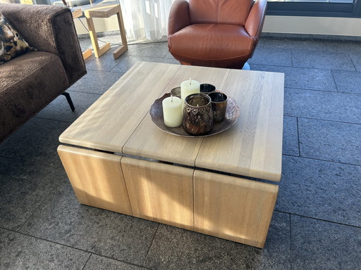 Leolux Salontafel Licht Massief Eiken