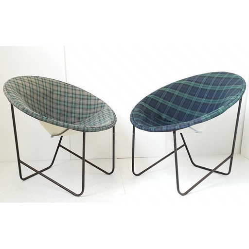 Paar vintage fauteuils, 1950