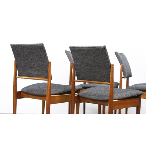 Set van 4 eetkamerstoelen uit de Mid Century van Robert Heritage voor Archie Shine, jaren 1960