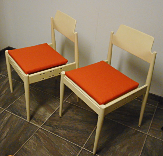 Image 1 of Wilde + Spieth - Egon Eiermann – Eetkamerstoelen (2)