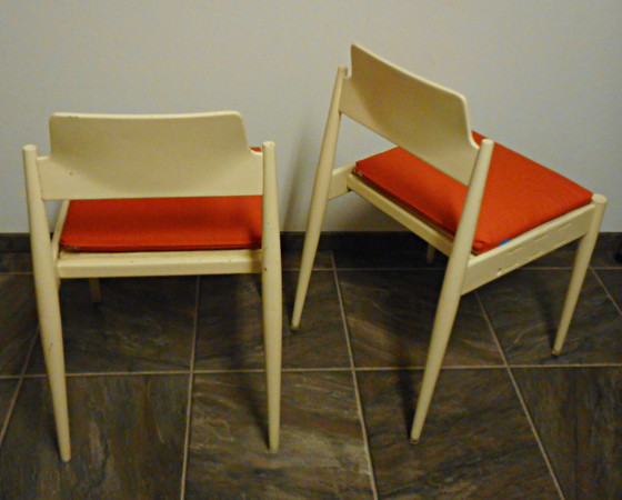 Image 1 of Wilde + Spieth - Egon Eiermann – Eetkamerstoelen (2)