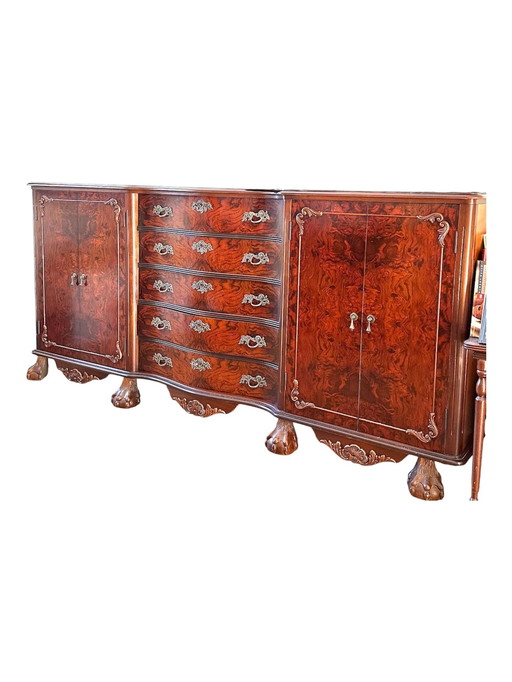 Klassiek mahonie dressoir