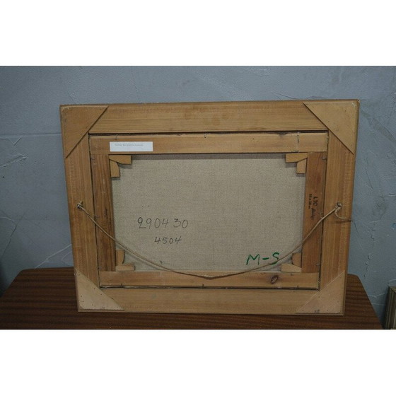 Image 1 of Zweeds vintage schilderij van Eva Holmberg-Jacobsson, jaren 1960