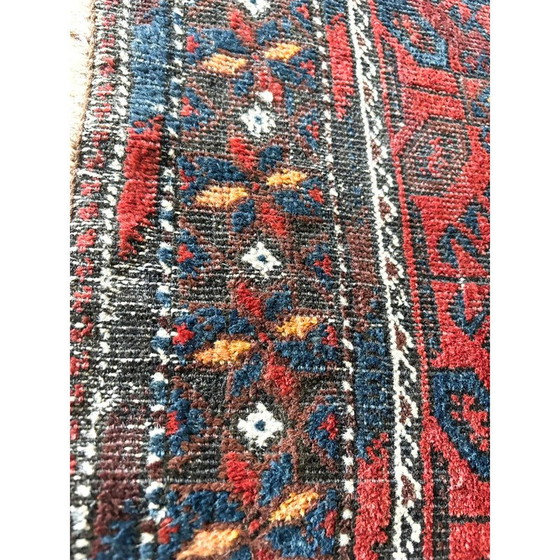 Image 1 of Veelkleurig vintage vloerkleed, Iran