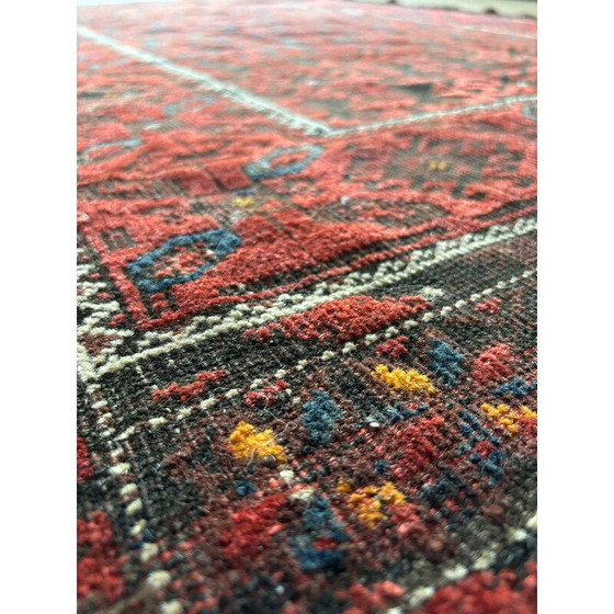 Image 1 of Veelkleurig vintage vloerkleed, Iran