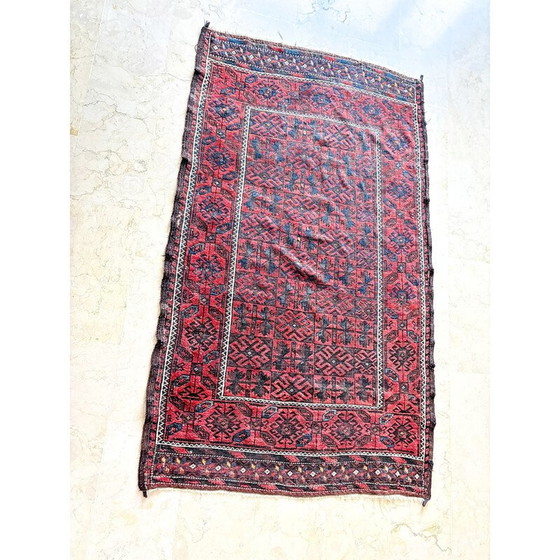 Image 1 of Veelkleurig vintage vloerkleed, Iran