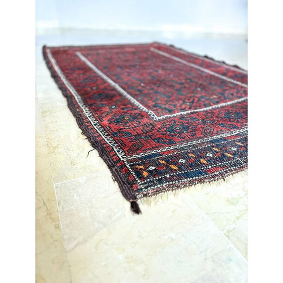 Image 1 of Veelkleurig vintage vloerkleed, Iran