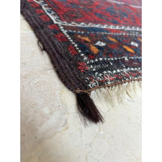 Image 1 of Veelkleurig vintage vloerkleed, Iran