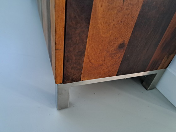 Image 1 of Modern Dressoir/Highboard Braziliaans Noten Hout