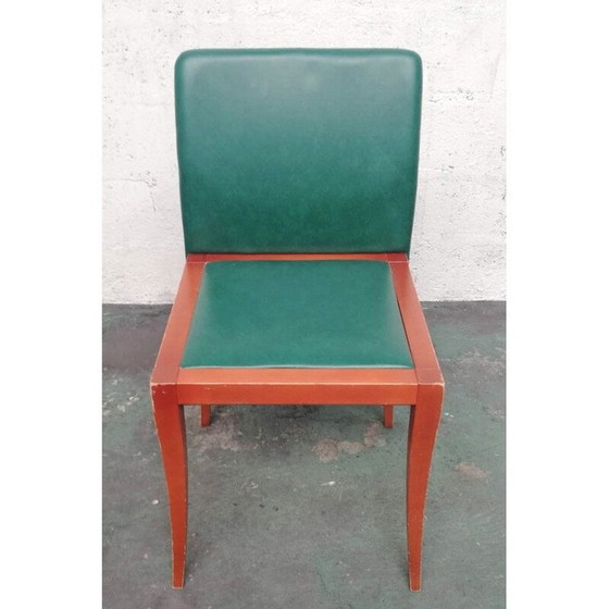 Image 1 of Vintage stoel in massief hout van Didier Gomez voor Ligne Roset