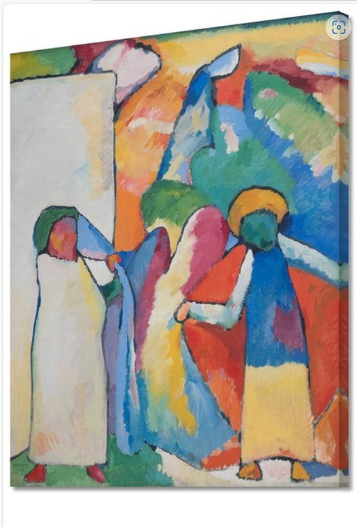 Wassily Kandinsky ---Abstract Figures