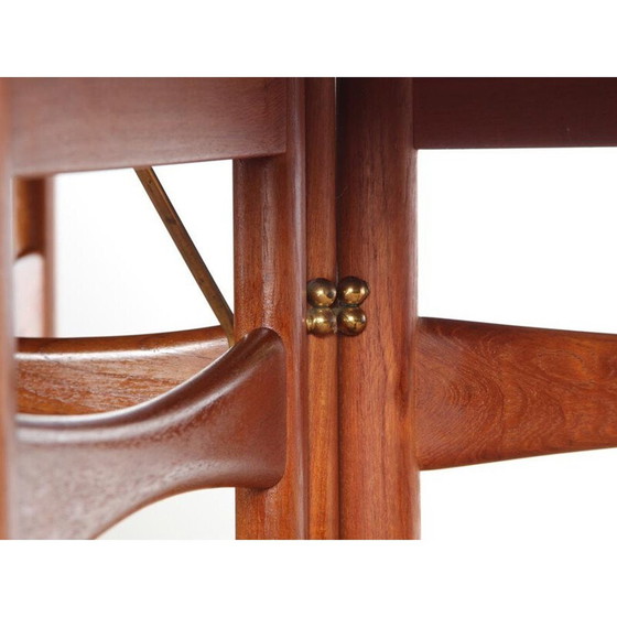Image 1 of Vintage Scandinavische tafel in massief teakhout van Peter Hvidt en Orla Mølgaard Nielsen, 1960