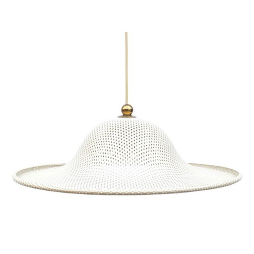 Vintage metalen hanglamp voor Artimeta Soest, Nederland 1958