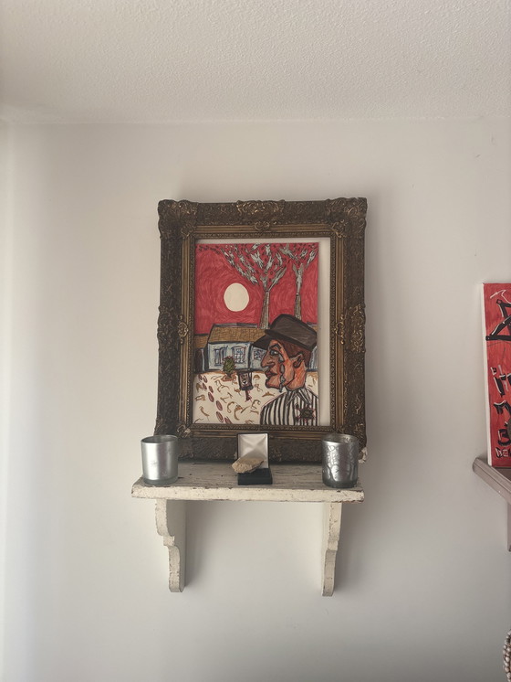 Image 1 of Schilderij van Max Moszkowicz. Shoah Engelen