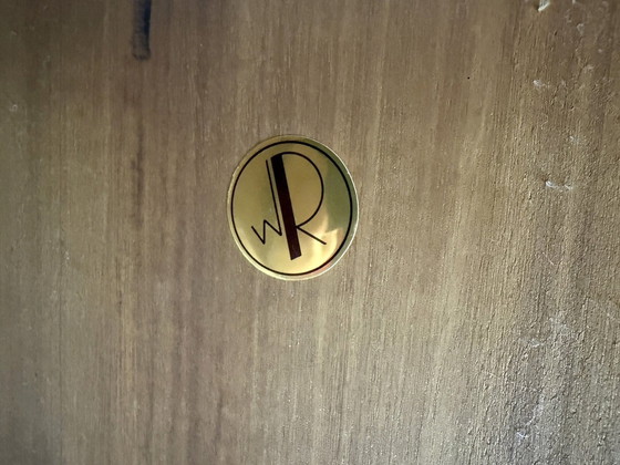 Image 1 of Wilhelm Renz Teakhouten Wandplank Van Walter Wirz 1960'S