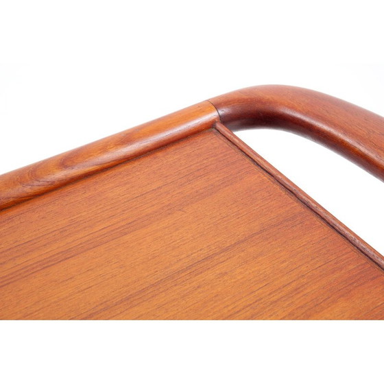 Image 1 of Vintage teakhouten bolderkar van Niels Otto Moller en J.L. Mollers, Denemarken 1960