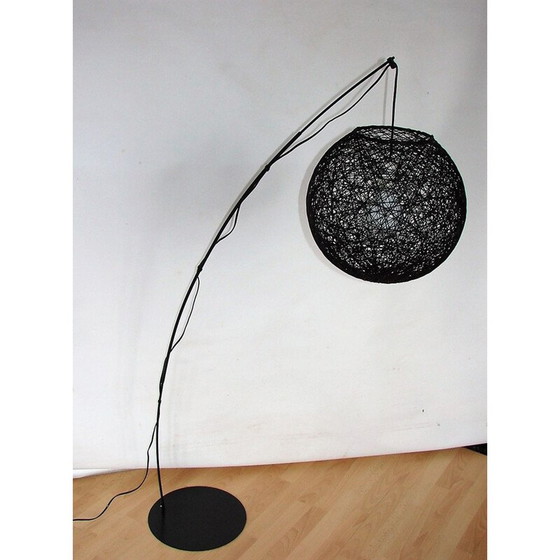 Image 1 of Vintage verstelbare metalen vloerlamp, 1990