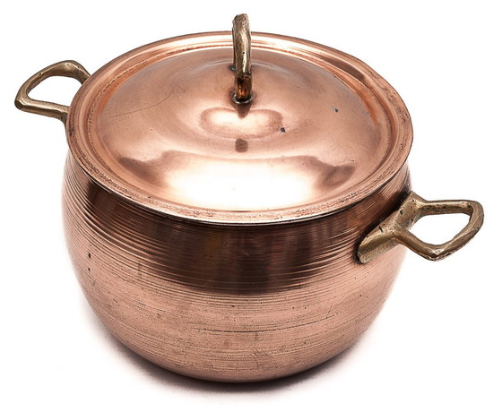 Image 1 of Koperen braadpan