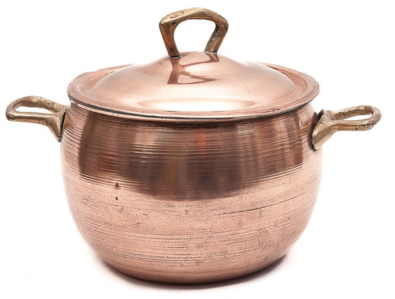 Image 1 of Koperen braadpan