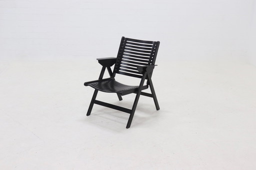 Vintage Niko Kralj voor Stol Kamnik Rex inklapbare fauteuil