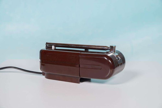 Image 1 of Space age bureaulamp 70s, vintage travel table light