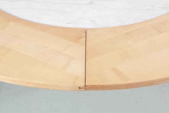 Image 1 of Scandinavische eettafel Pk-54 met verlengstukken van Poul Kjaerholm voor E. Kold Christensen. Originele editie