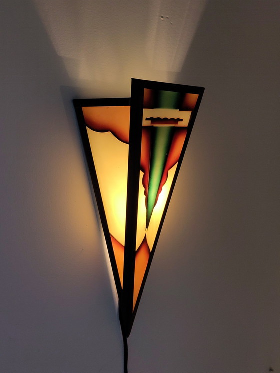 Image 1 of Wandlamp Art Deco Stijl