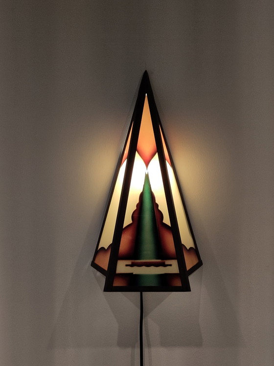 Image 1 of Wandlamp Art Deco Stijl