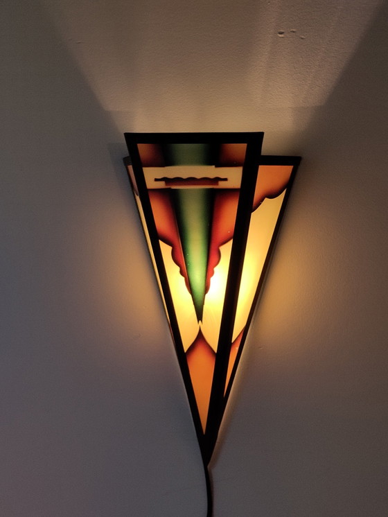 Image 1 of Wandlamp Art Deco Stijl