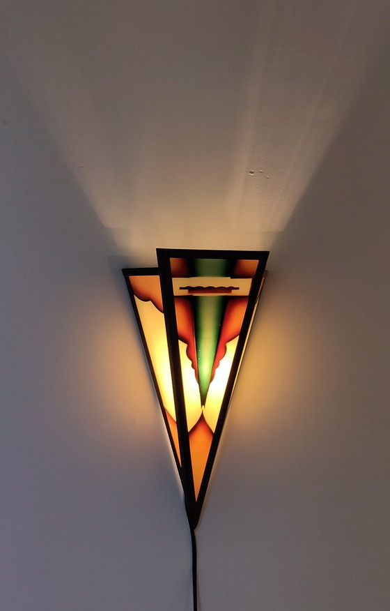 Image 1 of Wandlamp Art Deco Stijl