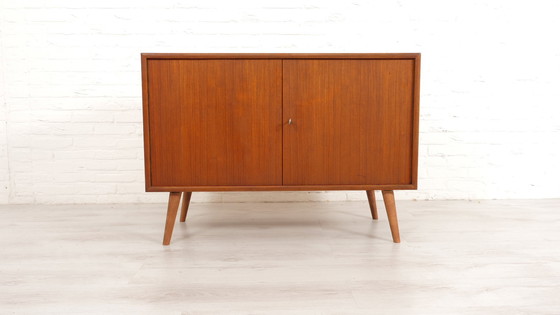 Image 1 of Vintage Dressoir | Teak | Audiomeubel | Wandkast | 100 Cm